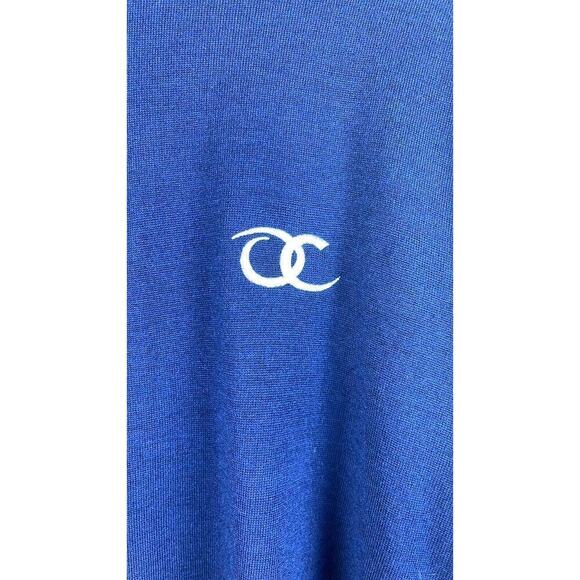 RLX RALPH LAUREN MEN'S HALF-ZIP MERINO WOOL NAVY BLUE SWEATER SIZE XL - Picture 5 of 10